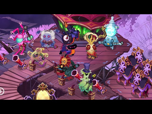 Paranormal Carnival but every monster is the castle bass. (My Singing Monsters)