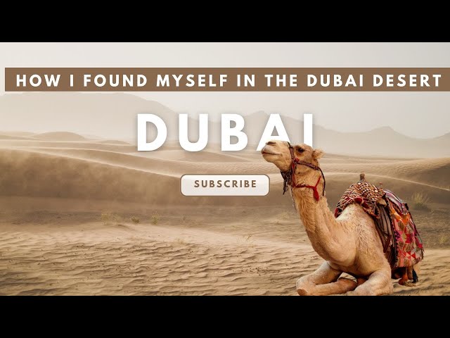 I Tried Everything in Dubai's Desert (Here's What Happened)