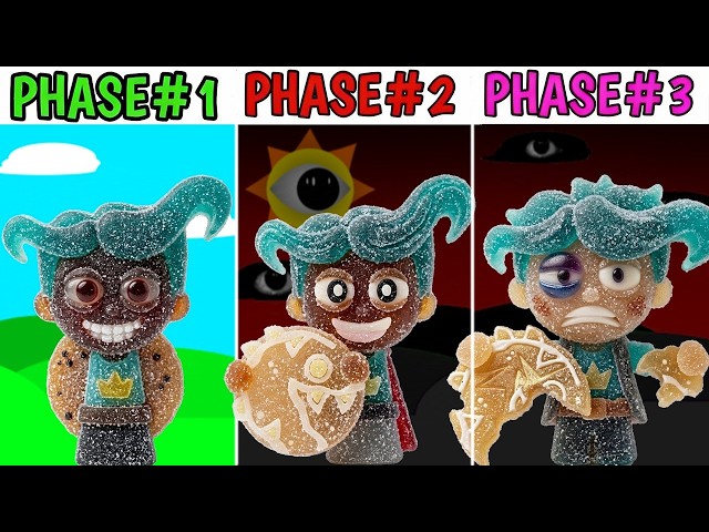 FOOD My Sprunki OC: Rory Lovecape (Poppy Playtime 6) From Phase 1 to Phase 3 #sprunki #sprunkioc