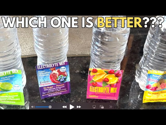 Taste Test of Dr. Price's Electrolyte Powder Packets