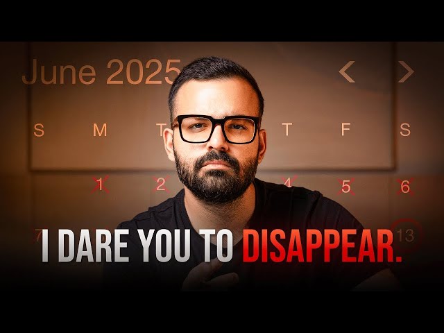 How To Disappear And Transform Yourself