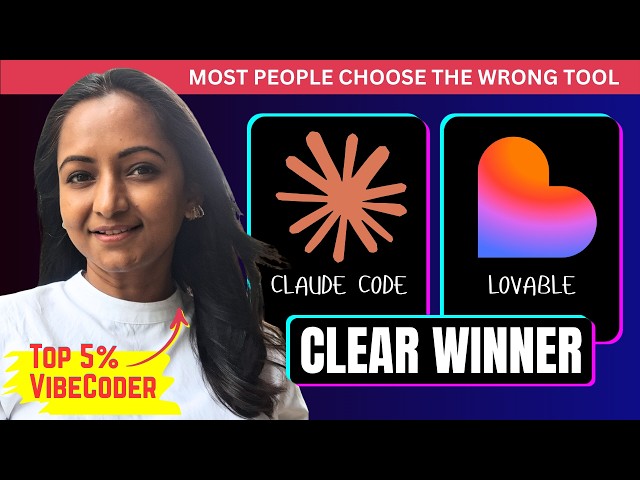 Lovable vs Claude Code — Most People Get This Completely Wrong