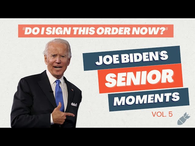 Joe Biden’s Senior Moment of the Week Vol. 5