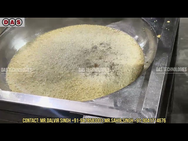 Automatic Boondi Making Machine|Manufactured By DAS Technologies