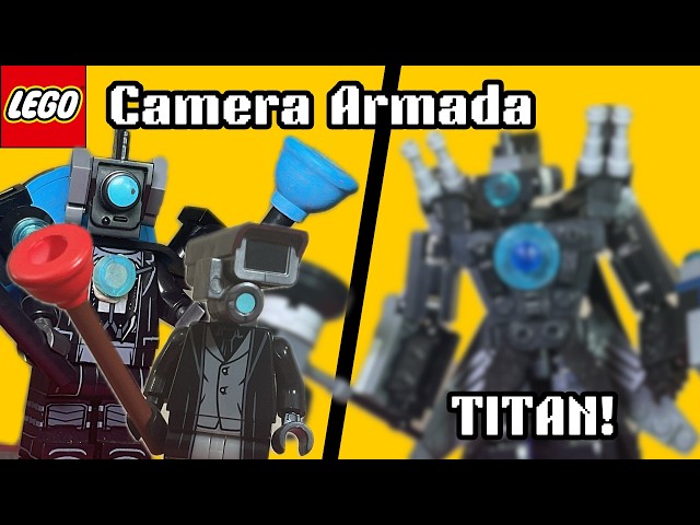 How I Made The CAMERA ARMADA in LEGO!