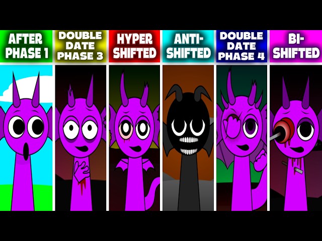 Sprunki HYPER SHIFTED, DOUBLE DATE Phase 3-4, ANTI-SHIFTED, BI-SHIFTED But REPEAT After PHASE 1