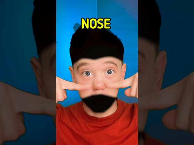 Learn FACE PARTS While Having FUN Together 😀 #shorts #learn