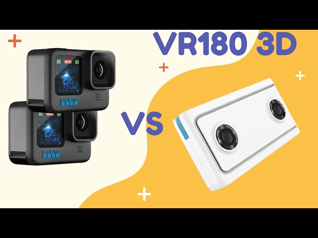Compare Lenovo Mirage 4K VR180 camera and the dual GoPro system