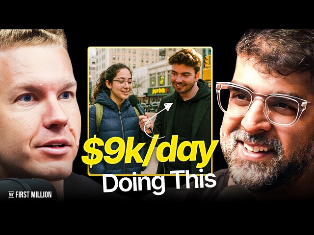 This 20 Year Old makes $3.6M/Year interviewing strangers