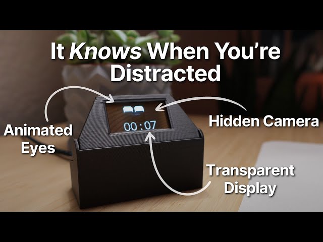 I Built an AI Desk Pet That Knows When You're Distracted