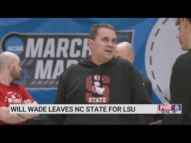 Will Wade leaves NC State for Louisiana State University