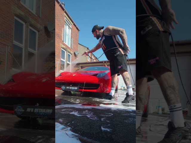 Ferrari 458: The Reset.🇮🇹​💥 #detailing #cardetailing #ferrari #Ferrari458 #carcare