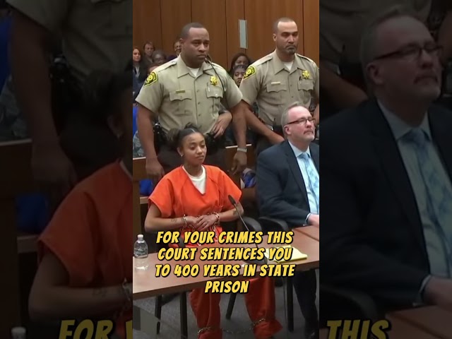 girl gets sentenced to 400 years and doesn't care #sentences #court