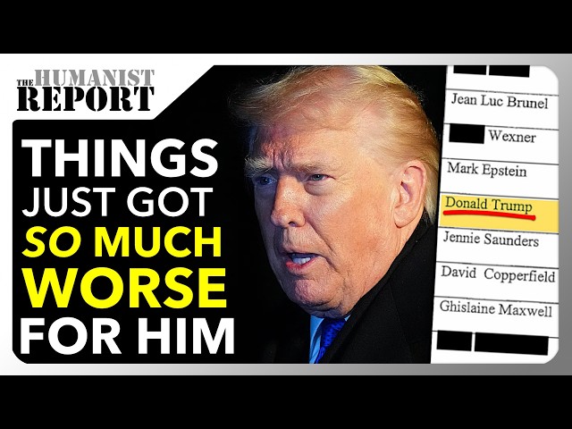 Shocking New Epstein Revelations Would END Trump’s Presidency If We Were a Normal Country