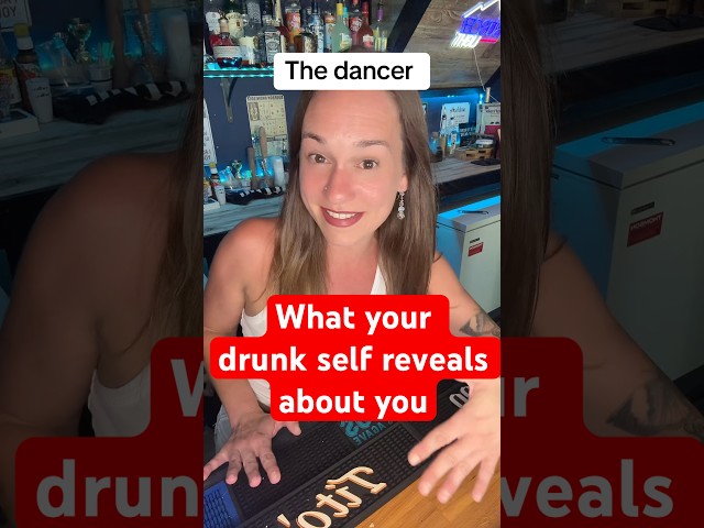What your drunk self reveals about you #bartender #psychologyofdrunkpeople