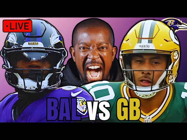 Ravens vs Packers Week 17 LIVE Reaction & Play by Play!