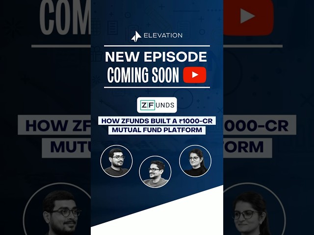 How ZFunds Built a ₹1000-Crore Mutual Fund Platform #Finance #DayOne #ZFunds