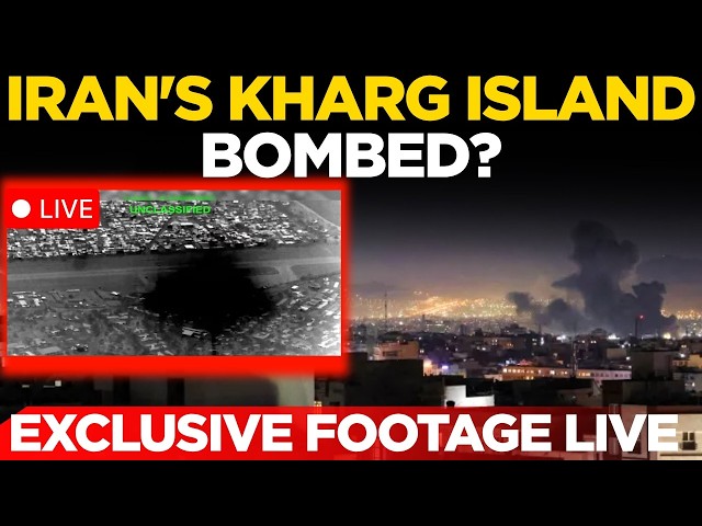LIVE: Iran's Kharg Island Reportedly Struck Hours Before Trump's Deadline Ends | USA-Iran War News
