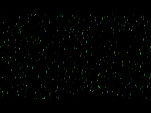 Raining - Satisfying Bokeh Effect Loop