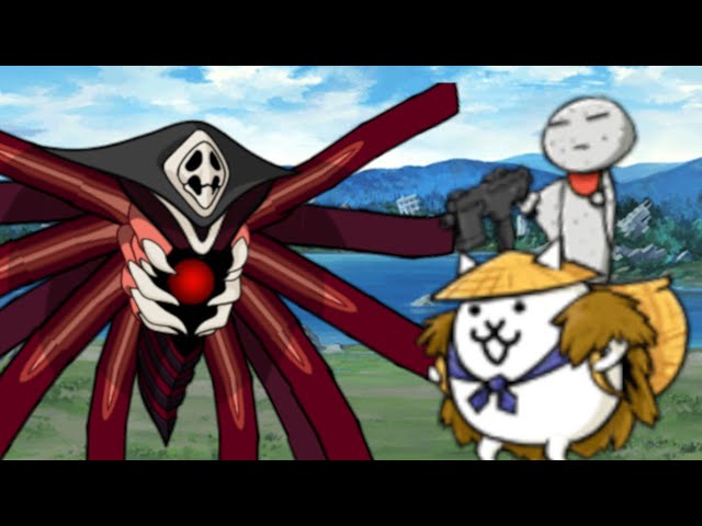 Gun is Mightier than EVA Angel! Ultra Jizo vs Zeruel Star 3 [The Battle Cats x Evangelion Collabs]