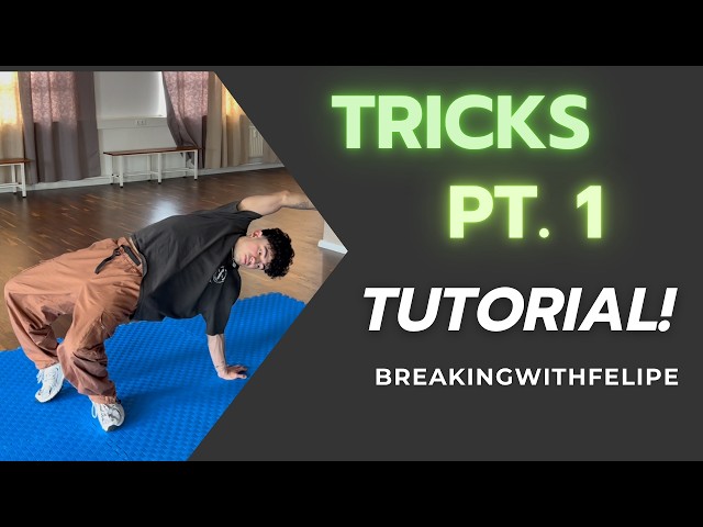 Tricks Tutorial / Breakdance HandHops KickUp Macaco / Deutsch / BreakingWithFelipe