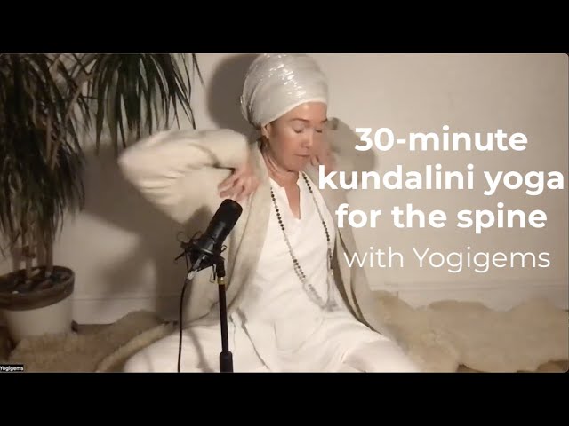30 minute kundalini yoga for the spine | Yogigems