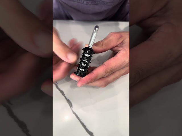Amazon Basics 4 digit lock