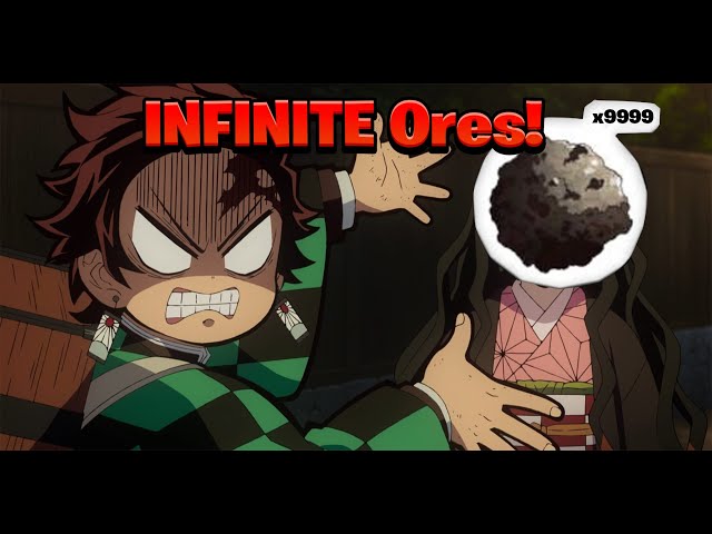 How to get *INFINTIE ORES* in Project Slayers!