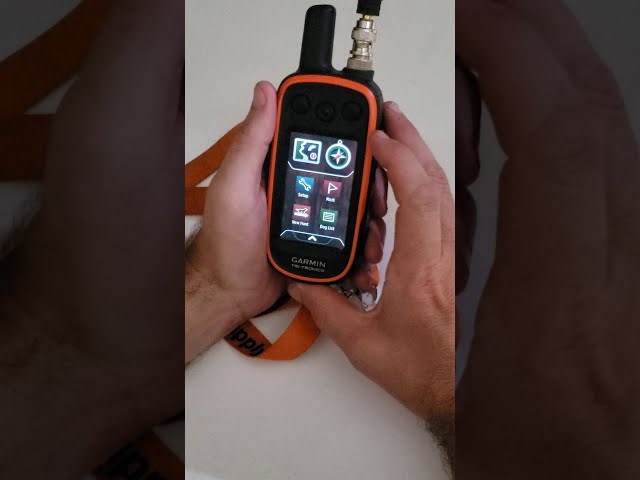 Troubleshooting - Garmin Alpha 100 Lost Map