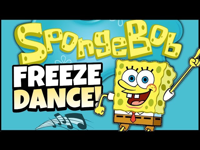 Spongebob Freeze Dance | Brain Break | Summer  Brain Breaks for Kids | Just Dance