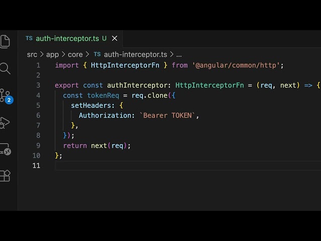 Angular Interceptor in 30 seconds 🔥