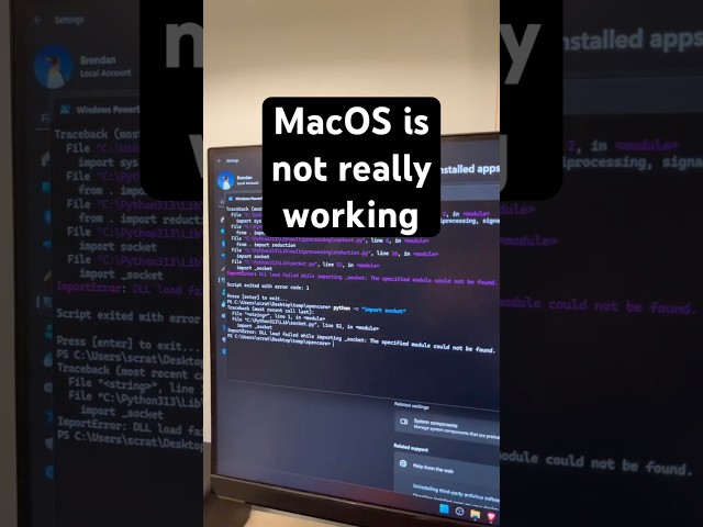 Installing MacOS is confusing and difficult #tech #hackintosh #chromebook #yaptech