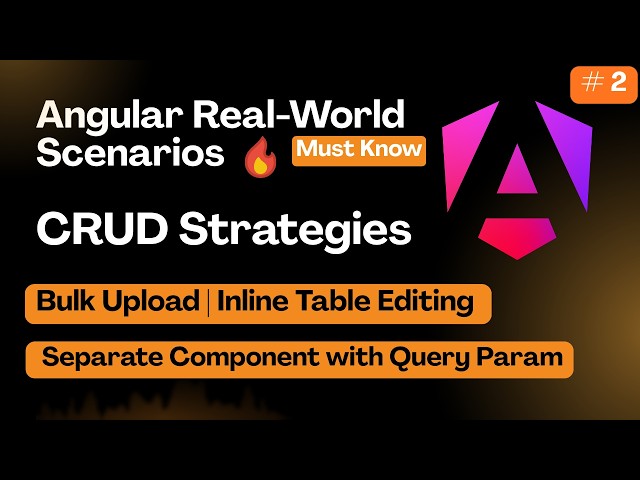 Angular Things No One Teaches You 😮 | CRUD Operations Every Developer Should Know | E-2