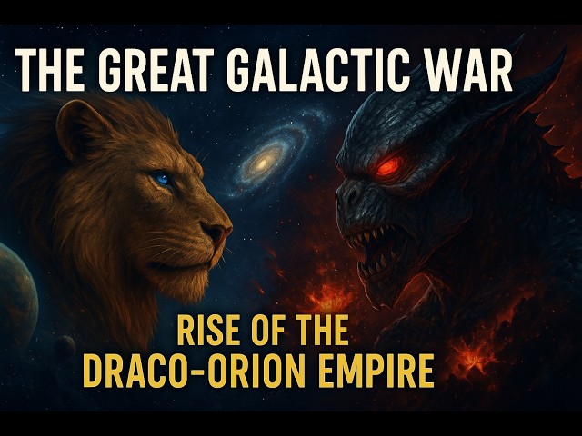 Creation Part 7 🌌 The Great Galactic War (1/2) – Rise of the Draco-Orion Empire & the Cynocephaly 🐺🔥