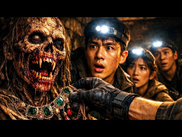 【Chinese Drama】千年古屍重見天日！竟被發現還有呼吸！探險小隊瞬間瘋狂逃命！#恐怖 #反转 #李易峰 #drama