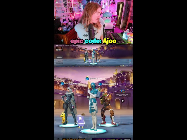 Fortnite #STW Founder Epic Code "Ajoo" #AjDouble0