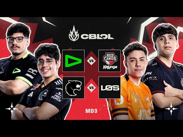LOUD x RED | FUR x LOS | CBLOL 2026 - 1ª Etapa | Fase Regular - Dia 1