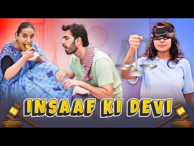 INSAAF KI DEVI | Ft. Chhavi Mittal, Karan V Grover and Shubhangi | SIT | Comedy Web Series