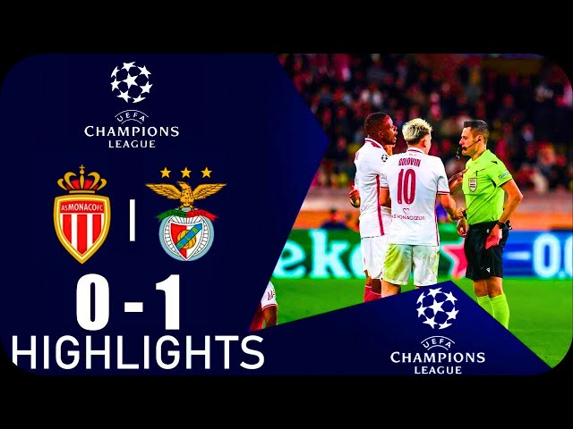 AS Monaco vs Benfica 0-1 Highlights | Round of 16 UCL 2025
