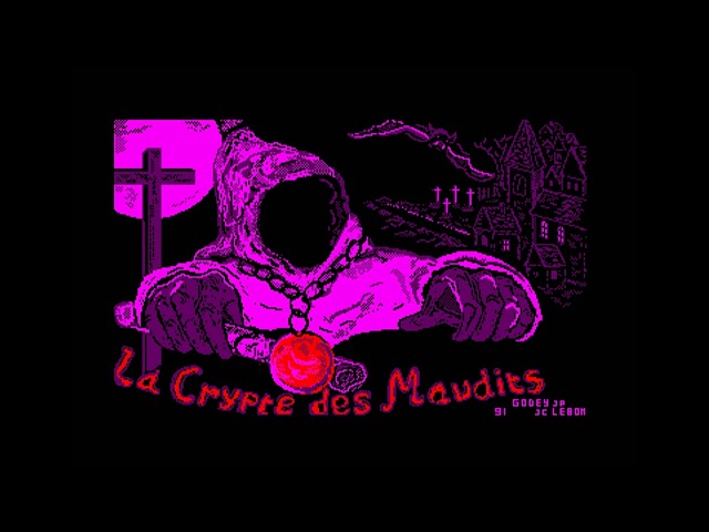 Black Sect 2 - La Crypte des Maudits - Main Theme (Amstrad CPC)