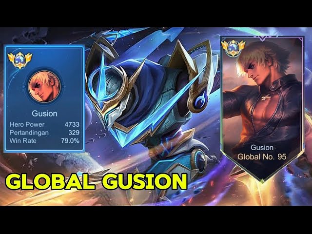 (LIVE) TOP GLOBAL GUSION OPEN MABAR VIP - MOBILE LEGENDS