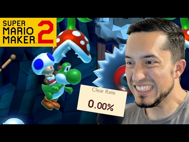 This level took me TWO DAYS to beat!! | Super Mario Maker 2
