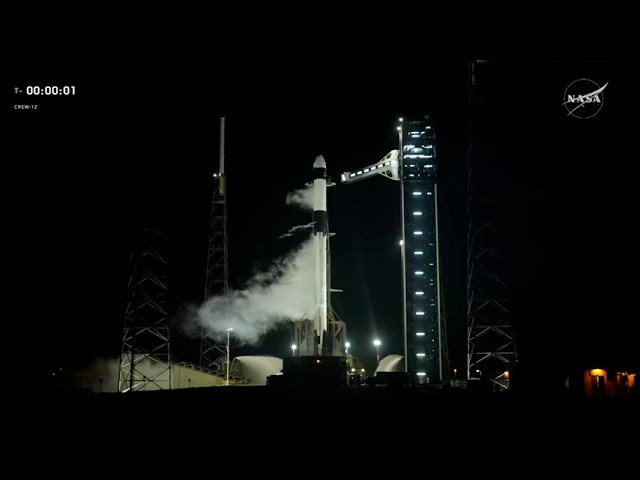 LIFTOFF! NASA SpaceX Crew 12
