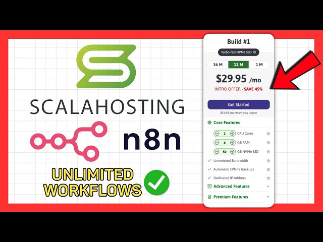 ScalaHosting n8n Self Hosted Discount Link in 2026: Get 45% OFF (Best Deal)