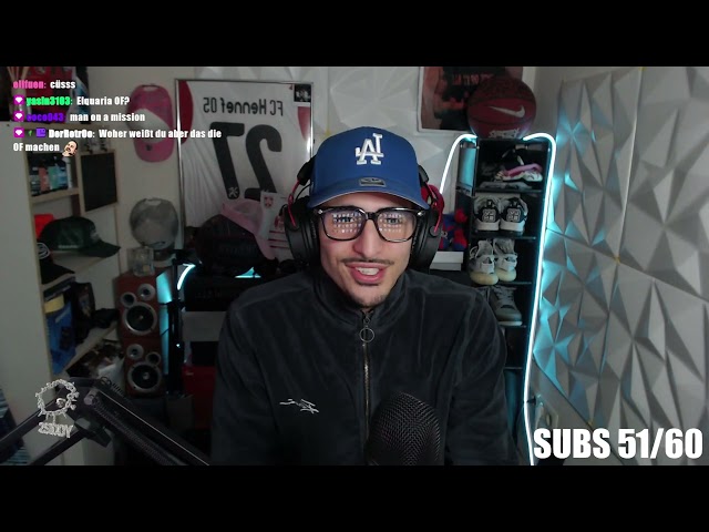 ZUSCHAUER FOLGT ALLEN OF MODELS AUF TWITCH....?!