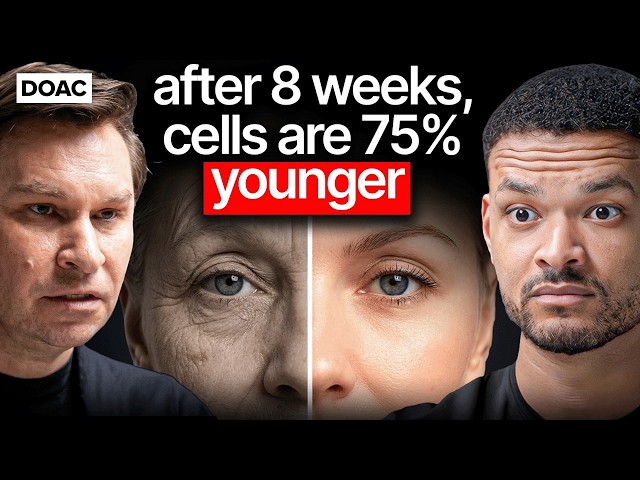 Dr David Sinclair: Can Aging Be Reversed? After 8 Weeks, Cells Appeared 75% Younger In Tests!