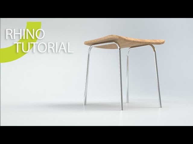 Rhino 7 Stool / Chair 3D Tutorial