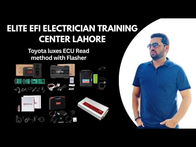 Toyota Flasher ECU Reading Tutorial | Top ECU Programming Tool In Pakistan ((Session 247))