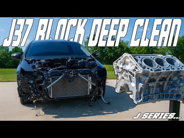 BUILDING 700 HP ACURA TL J37 SWAP MOTOR DEEP CLEAN ASMR