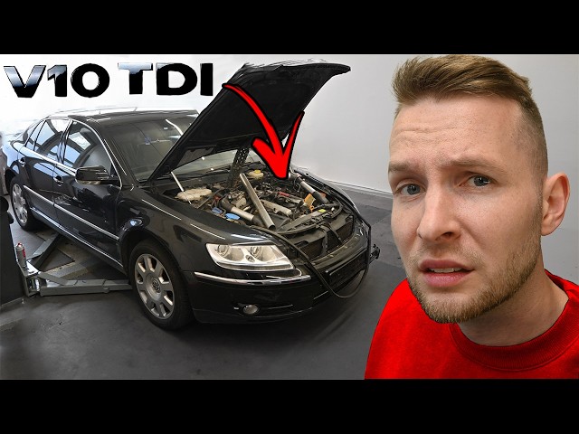 I find the REASON why NOBODY wanted to repair the V10 engine of the rare 1500€ VW!